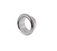 1 pz 0,5"0,75" 1"2" 3"4" 12,7-108 mm SS304 Giunto Tri-Morsetti in acciaio inossidabile Flangia a sgancio rapido Raccordo for tubo saldato(63mm Ferrule77.5)