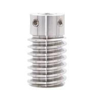 1 pz 0,5M 1Z Asta di serraggio in ottone in acciaio Diametro del foro 3 4 5 6 mm, Modulo, della vite senza fine 12 Lunghezza 18(Silver,6mm)