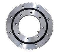 1 pz 011.10.100 65 * 144 22 mm cuscinetto girevole con supporto rotante ingranaggio esterno modulo 2 m numero di ingranaggi 70