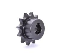 1 pz 08B, 4 punti Ingranaggi a ruota dentata 19T/20T con chiavetta S45C in acciaio al carbonio Ruota for catena industriale macchinari(19T Bore 16mm+Keyway 5mm)