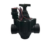1 PZ 1-1/2 "2" elettrovalvola acqua con regolazione del flusso 220 V 12 V 24 V normalmente chiusa elettrovalvola for irrigazione del giardino(1-1/2",24VDC)