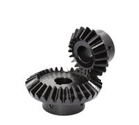 1 pz 1:1.5 Ingranaggio conico 2M 20T 30T Foro chiavetta 12/14/15/16/18/20mm Ingranaggio 90 gradi Ingranaggi in acciaio 45# Acciaio al carbonio(18mm (keyway 6),20 Teeth (1pcs))
