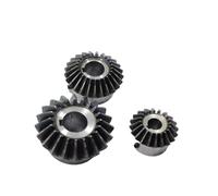 1 pz 1:1 Ingranaggio conico 2M 18 20 denti 2 moduli 12T 15T 18T 20T Ingranaggi in acciaio a 90 gradi Foro 6 7 8 10 12-20 mm(15mm,20 Teeth (1pcs))