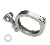 1 pz 1" - 10" 304 raccordo in acciaio inossidabile Ø esterno 25mm-268mm morsetti Tri Clamp Clover for prodotti for diario di birra fatta in casa(204mm X OD217mm)