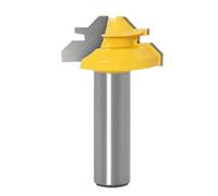1 pz 1/2" 12,7 mm gambo fresa intaglio del legno 45 gradi piccola serratura mitra router bit tenone for utensili for la lavorazione(01)