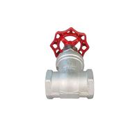 1 pz 1/2" 3/4" 1" 1-1/4" 1-1/2" 2" pollici Valvole a saracinesca in acciaio inossidabile Valvola dell'acqua Interruttore Filettatura femmina(1/2")
