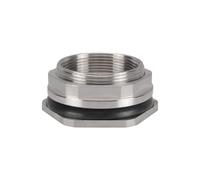 1 pz 1/2" 3/4" 1" 1-1/4" 1-1/2" Connettore for serbatoio 'acqua Maschio Tubo Singolo Raccordi girevoli a chiave allentata Giunto a dado con guarnizione(316 stainless steel,3/4")