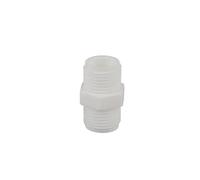 1 pz 1/2'' 3/4'' 1/2'' a 3/4'' Filettatura Maschio Doppio connettore Maschio for PVC PE PB Vari raccordi for Tubi in plastica for la casa(1I2 inch - 1I2 inch)