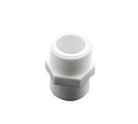1 pz 1/2'' 3/4'' 1/2'' a 3/4'' Filettatura Maschio Doppio connettore Maschio for PVC PE PB Vari raccordi for Tubi in plastica for la casa(3I4 inch - 3I4 inch)