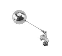 1 pz 1/2" 3/4" 1" DN32 304 acciaio inossidabile valvola a galleggiante regolabile serbatoio acqua gomito galleggiante interruttore flusso cisterna torre acqua(DN15)