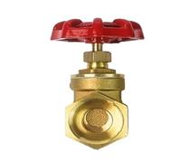 1 pz 1/2" 3/4" 1'' Filettatura femmina-femmina Valvole a saracinesca in ottone a due vie DN15 20 25 Valvola di commutazione dell'acqua Valvole a saracinesca con filettatura interna(DN50,Standard)