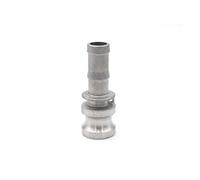 1 pz 1/2 "3/4" 2 "-4" BSP304 In Acciaio Femmina Maschio Camlock Adattatore di Montaggio Barb Sgancio Rapido for Tubo pompa Homebrew(EType,1-1/2")