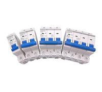 1 Pz 1 2 Poli Guida Din Mini Interruttore Domestico Interruttore Aria Scatola di distribuzione Attrezzatura Meccanica Protezione Motore (Dimensioni : 1 Polo, Colore : 6A)(25a,1 Pole)