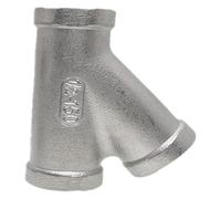 1 pz 1/4" 3/8" 1/2" 3/4" 1" 1-1/4" 1-1/2" 2" BSP Femmina R Forma 3 Vie Connettore, Giunto Giunto Splitter Raccordo in Acciaio Inox 304(1")