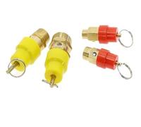 1 pz 1/4'' 3/8" 1/2" BSP 1/3/4/5/6/7/8/10/12 kg valvola di sicurezza for compressore d'aria regolatore di pressione for tubazioni di pressione(1/4",12.5KG)