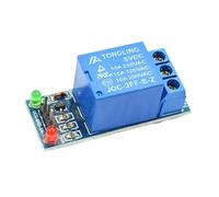 1 pz 1/5/10 pz 5 V 12 V trigger di basso livello Un modulo relè a 1 canale Scheda di interfaccia Shield for AVR DSP ARM MCU for(1 Pcs 5V)