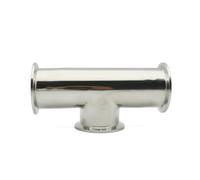 1 pz 1,5" -4" indicatore di flusso sanitario diottrie, rifrattometro ottico in acciaio inossidabile 304, diametro esterno 50,5-119 mm (Pipeline Tee, 76 mm x Ferrule 91)