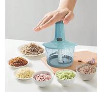 1 pz 1,5 l Paipai tritacarne tritaverdure schiacciaaglio tritaverdure manuale macchina per cucinare a pressione tritacarne ripieno sbattitore per uova