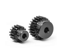 1 Pz 1.5M 37/38/39/40/42/44/50/60/65/70/80T Denti Modulo Pignone Fisso Spur Gear Ingranaggi Di Trasmissione Del Motore 45# Acciaio(10mm,50 Teeth)