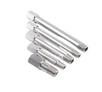 1 pz 1/8" 1/4" 3/8" BSPT maschio femmina raccordo adattatore connettore nipplo lungo in acciaio inossidabile 304(BSP1I8-L 125mm)