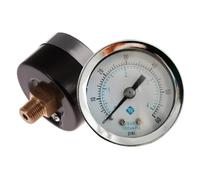 1 pz 1/8 pollici NPT Compressore D'aria Manometro Idraulico 0-60 PSI Mini Manometro Back Mount 1.5 pollici Viso Tester di pressione