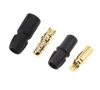 1 pz/1 paio rame placcato oro SH3.5 maschio femmina connettore spina a banana con guaina da 3,5 mm(1Pcs SH3.5-Male)