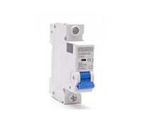 1 Pz 1 Polo 230 V ~ CType Mini Interruttore Automatico Ritaglio Miniatura Interruttore Aria Domestica MCB Montaggio 18mm Guida Din (Size : 1 Pole, Color : 6A)(16a)