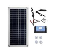 1 pz/1 set di pannelli solari flessibili for la ricarica di dispositivi mobili all'aperto, pannello solare for lampioni e elettrodomestici portatili(With 100A controller)