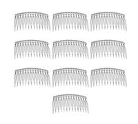 1 pz/10 pezzi velo da sposa pettine laterale in metallo Twist Wire curvo styling pin morsetto accessori per capelli da sposa