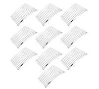 1 pz/10 pezzi velo da sposa pettine laterale in metallo Twist Wire curvo styling pin morsetto accessori per capelli da sposa