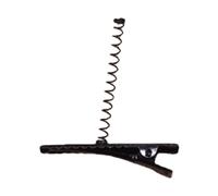 1 pz/10 pz Plain Clip di Capelli Spazi Vuoti Forcina Clip Per Capelli Con Molla Lega Forcina Pianura Barrette Blanks Crafting