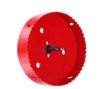 1 pz 100-200mm M42 HSS Foro di Perforazione In Acciaio Seghe Bi-Metallo Punta da trapano for Alluminio Ferro In Acciaio Inox FAI DA TE strumenti di taglio del legno(155mm)