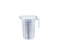 1 pz 100/250/500/1000/2500/3000/5000 ml misurino for liquidi in plastica brocca beccuccio superficie con coperchio strumento di misurazione(14)