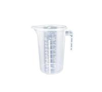 1 pz 100/250/500/1000/2500/3000/5000 ml misurino for liquidi in plastica brocca beccuccio superficie con coperchio strumento di misurazione(7)