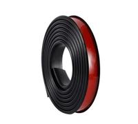 1 pz 10M U-Shape Edge Banding TPE autoadesivo Veneer Edge Trim flessibile Protector fai da te striscia for mobili for piano di lavoro(Black,10M U 25mm)