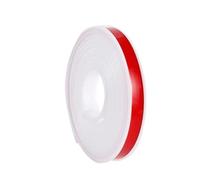 1 pz 10M U-Shape Edge Banding TPE autoadesivo Veneer Edge Trim flessibile Protector fai da te striscia for mobili for piano di lavoro(WHITE 10M U,18mm)