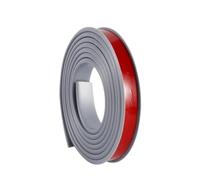1 pz 10M U-Shape Edge Banding TPE autoadesivo Veneer Edge Trim flessibile Protector fai da te striscia for mobili for piano di lavoro(GRAY 10M U,14mm)