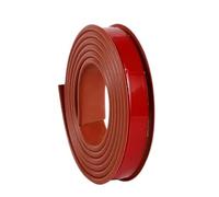 1 pz 10M U-Shape Edge Banding TPE autoadesivo Veneer Edge Trim flessibile Protector fai da te striscia for mobili for piano di lavoro(Brown,10M U 20mm)