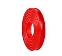 1 pz 10M U-Shape Edge Banding TPE autoadesivo Veneer Edge Trim flessibile Protector fai da te striscia for mobili for piano di lavoro(Red,10M U 12mm)