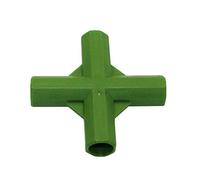 1 pz. 11 mm connettori for pilastri da Giardinaggio in plastica for orto, Piante rampicanti, Staffa for Tenda da Sole, Tubo, palo, Giunti di Collegamento(Purple)