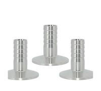 1 pz 12 19 25 32 38 45 51 57 mm Tubo Barb x 0,5" 1" 1" 1,5" 2" Tri Clamp SUS 304 Acciaio Inox Raccordo Homebrew 1/2 "3/4" 1" 1 "(57 mm x ghiera 77,5 mm 5)