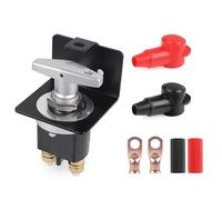 1 pz 12/48 V 1500A for CAMPER Camper Van Camion Barca Auto Batteria Uccidi Kit Interruttore di Massa Taglierina Sezionatore Isolatore con staffa Heavy Duty(Has a lock buckle)