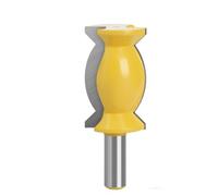 1 pz. 12 mm 1/2" gambo fresa concava raggio for modanature a corona bracciolo grande coltello linea punte for lavorazione del legno(12mm shank)