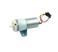 1 pz 12V/24V Mini 370 Motore Pompa Aria Elettrica Micro Pompa di Ossigeno a Membrana for Acquario Monitor del Sangue con Staffa(Model B (24V))