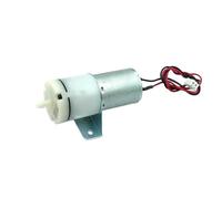 1 pz 12V/24V Mini 370 Motore Pompa Aria Elettrica Micro Pompa di Ossigeno a Membrana for Acquario Monitor del Sangue con Staffa(Model A (12V))