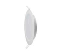 1 pz 12W LED Backlit Recessed Panel Round 4000K