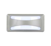1 pz 12W LED Bulkhead with Softlight 6400K Grey Body