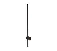 1 pz 12W LED Wall Lamp Black Body 4000K IP54
