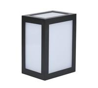 1 pz 12W LED Wall Light Black Body 4000K