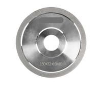 1 pz 150mm Diamante Rettifica Ruota Lamellare Punta da trapano Smerigliatrice Cerchio Temperamatite Disco for Carburo di Metallo Fresatura In Acciaio Al Tungsteno(150x32x10x10 grit240)